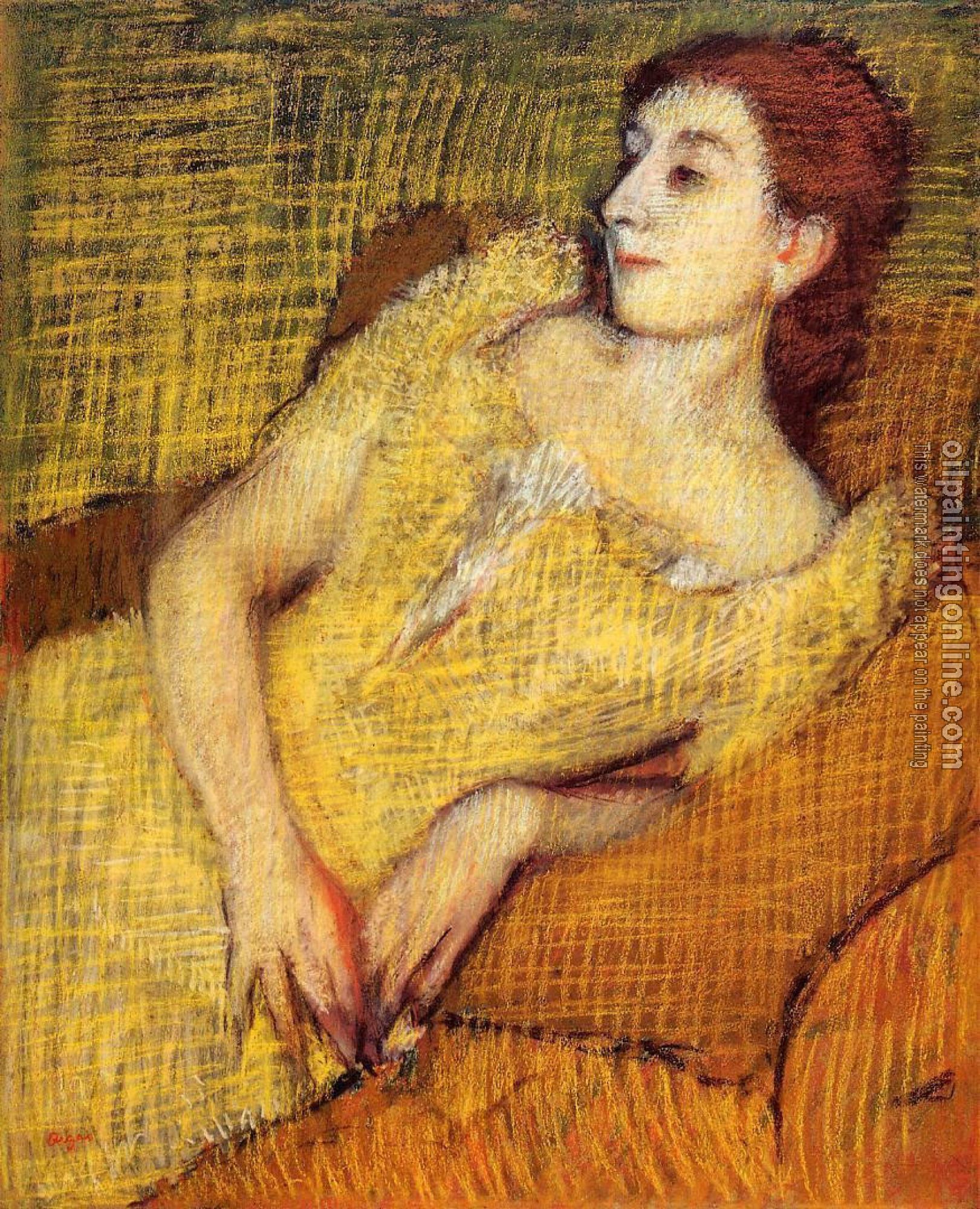 Degas, Edgar - Seated Woman